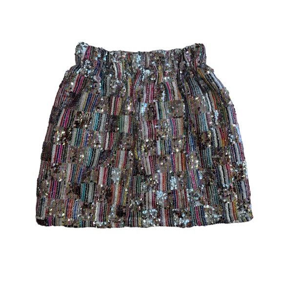Ivana Sequins Mini Skirt (NWT) - Picture 1 of 3